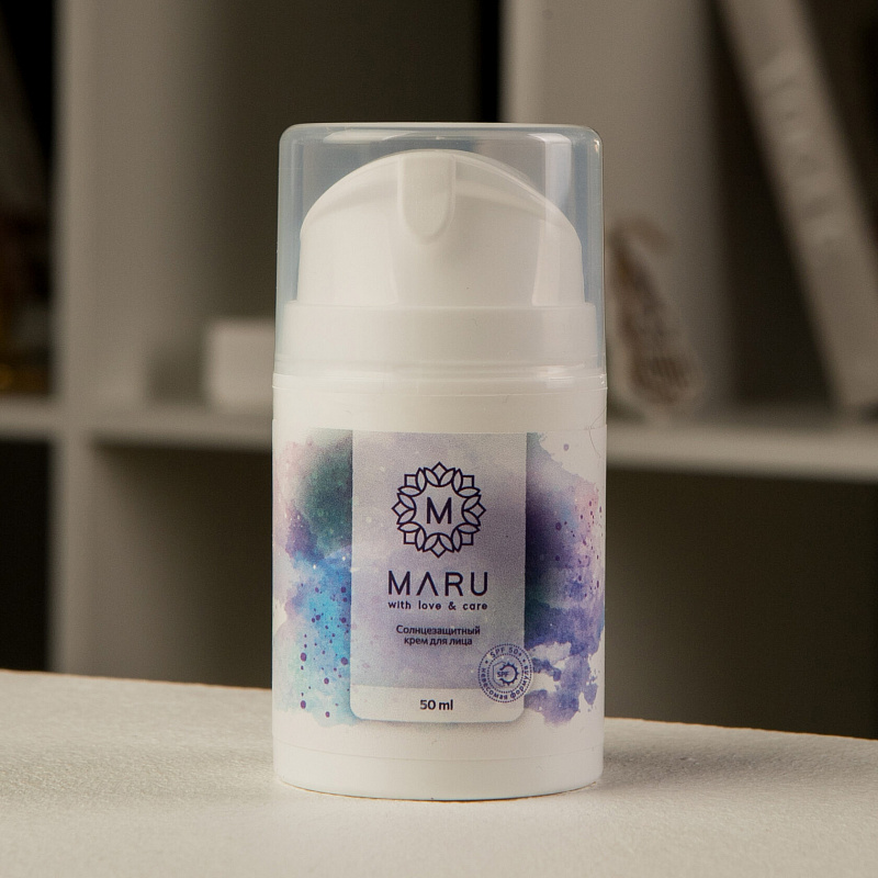 Солнцезащитная эмульсия SPF 50+ Invisible Shield с антиоксидантами — MARU